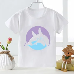 Camiseta bebé ballena – Top verano para niños y niñas