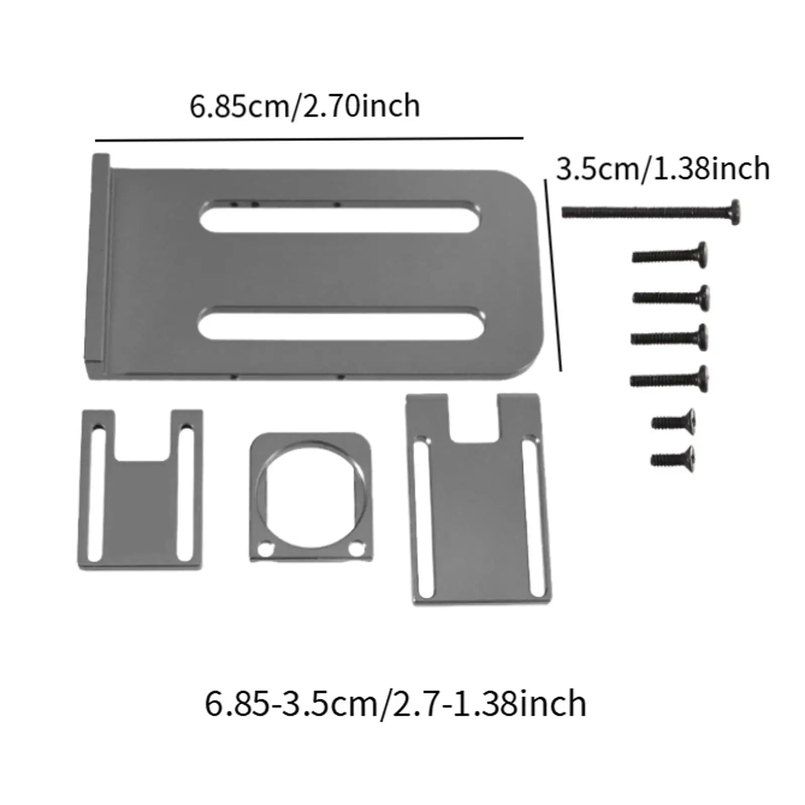 Battery Fixing Bracket up to 45mm Height Easy Installation Lightweight RC Car Replacement Part for H16H 16207 16208 16209 16210