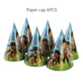 6pcs Paper Caps