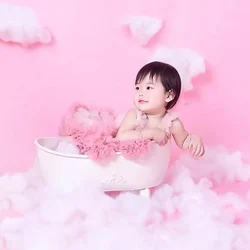 Bañera infantil de acero para bebé con termómetro integrado