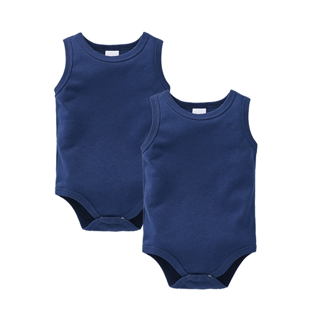 Kavkas, 2 Piezas/Lote, Ropa de Verano para Bebés, Niños y Niñas, Diseño de Chaleco, 100% Algodón, Ropa sin Mangas para Recién Nacidos - imagen 5