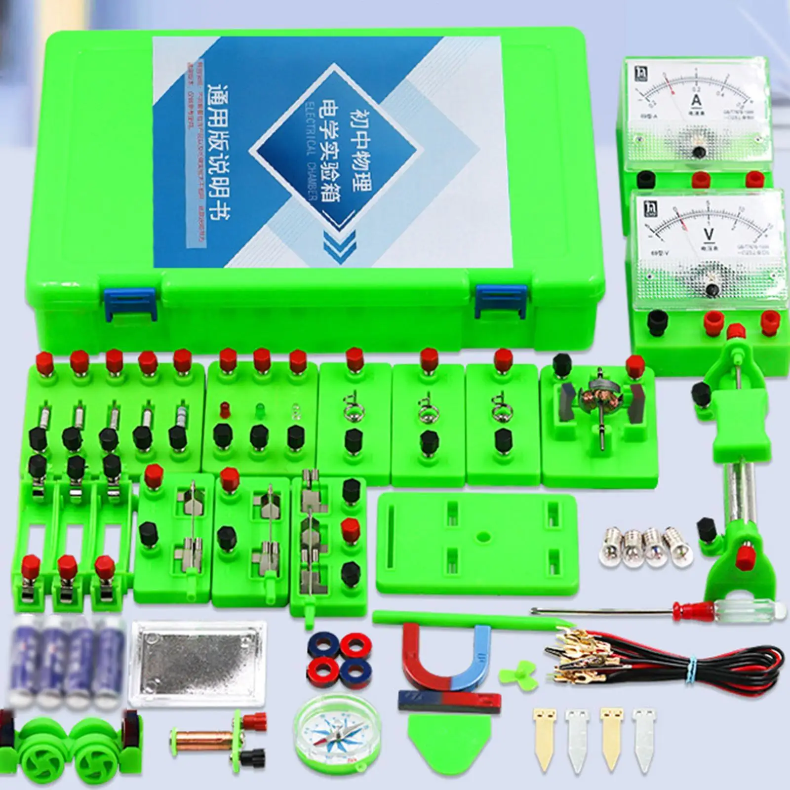 Electricity Circuit Experiment Set Science Experiment Set for DIY Projects Classroom Birthday Gift Junior High School Students