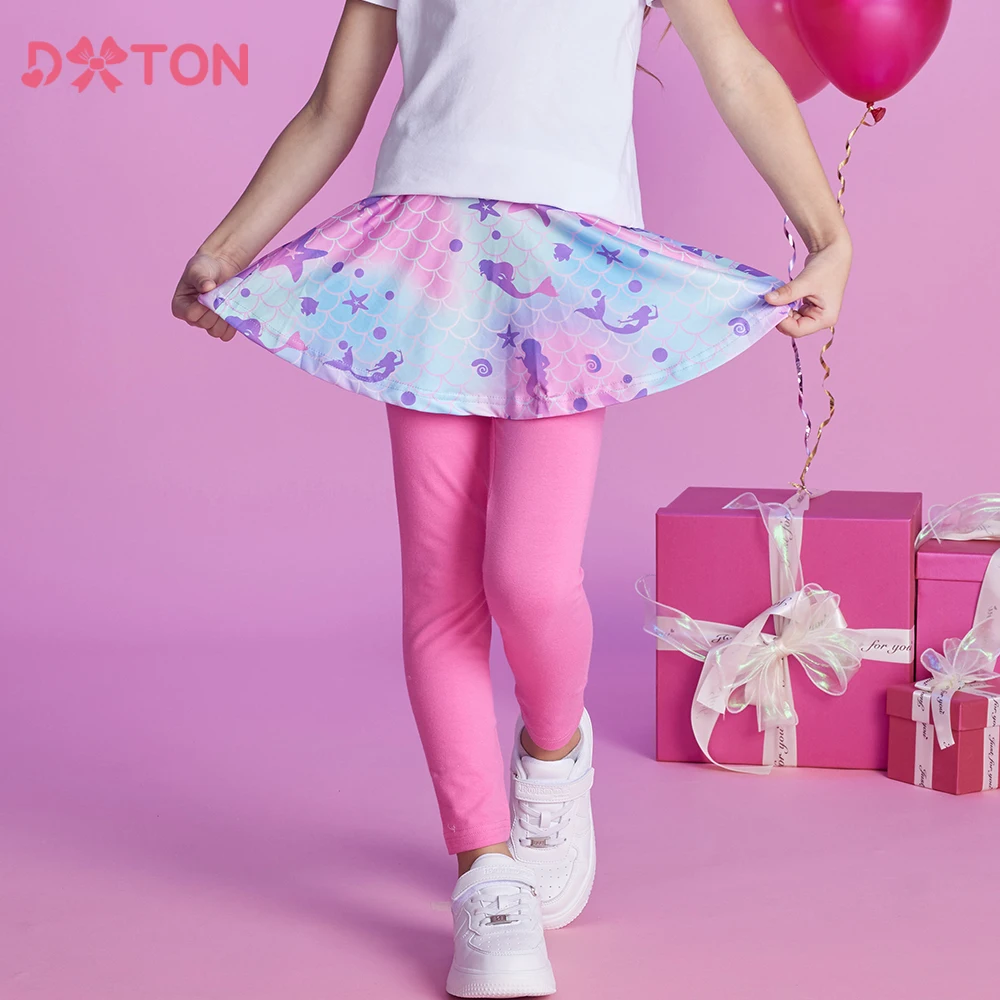 DXTON conjunto falda y camiseta niña estrellas con estilo marino - imagen 4