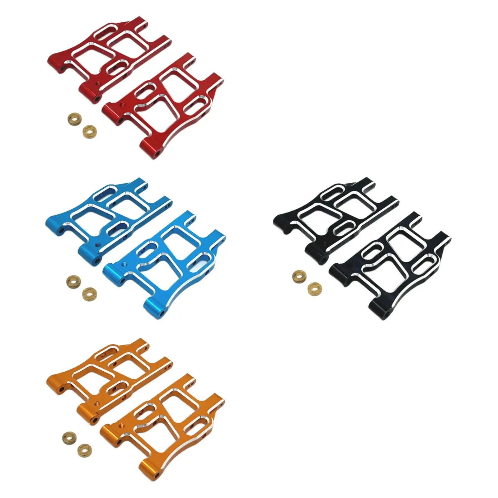 RC Rear Suspension Arm Professional Easy to Install DIY Accs Upgrade Metal Rear Suspension Arm for 1/10 Ptg-2 Ptg-2R Hobby Car