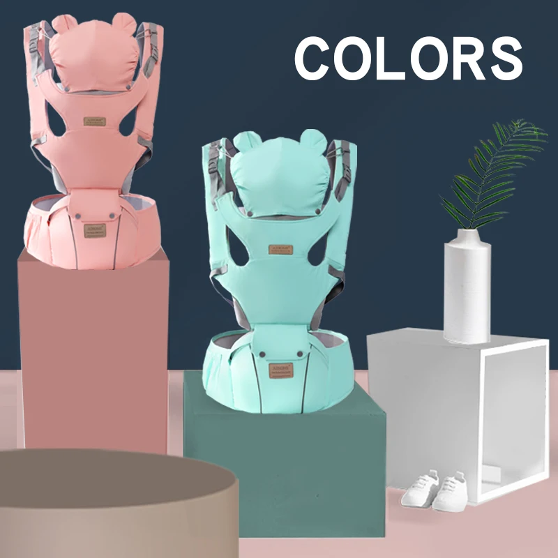 Portabebés ergonómico canguro frontal bebé – Soporte cadera cómodo - imagen 4