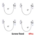 4 Pcs White