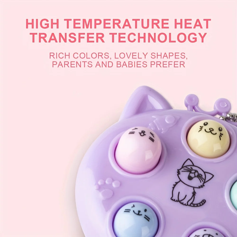 Juego Whack A Mole, juguetes de descompresión para niños, máquina de juego intelectual, juguete de descompresión para niños, juguete Whack-a-mole de dibujos animados - imagen 4