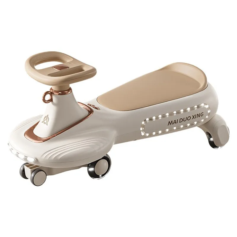 Coche Twister para niños y adultos, yo-yo para bebés de 1 A 3 años, antivuelco, puede montar un andador deslizante para bebés de dos personas