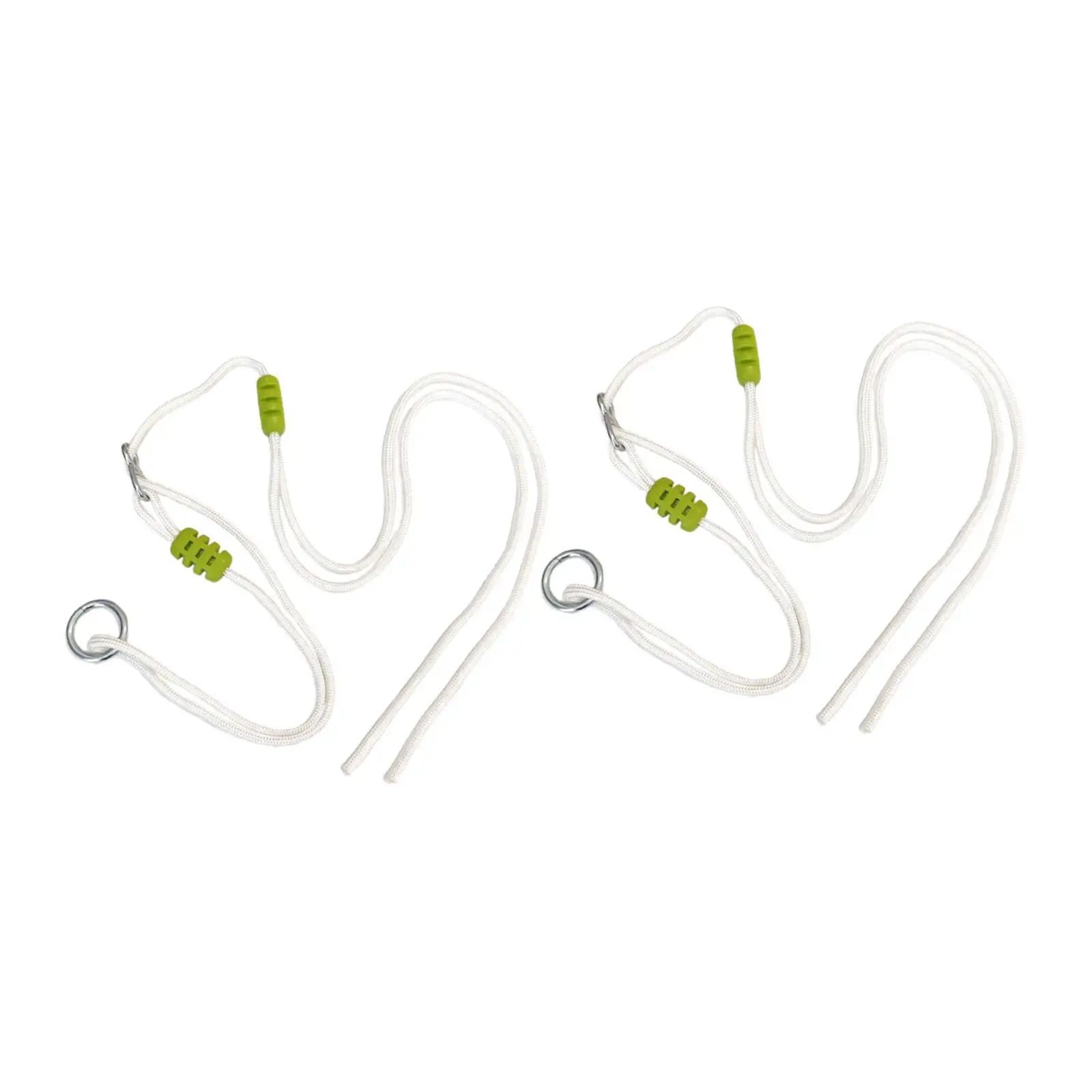 2 Pieces Swing Ropes Spart Part Portable Sturdy Length Adjustable Multi Strand for Outdoor Swings Garden Playground Accessories