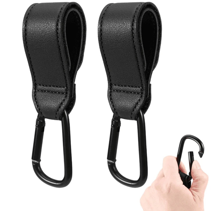 Gancho para cochecito de bebé – Organizador de bolsas con hebilla de escalada - imagen 5