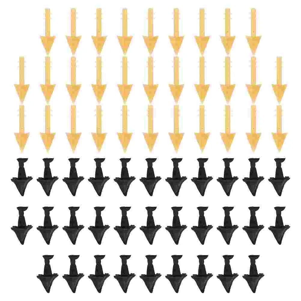 140 Uds. Insertos de boca de pato, boca de pollito falsa de plástico, accesorios de pico en miniatura, juguetes artesanales para proyectos de bricolaje, suministros de animales, Hobby - imagen 2