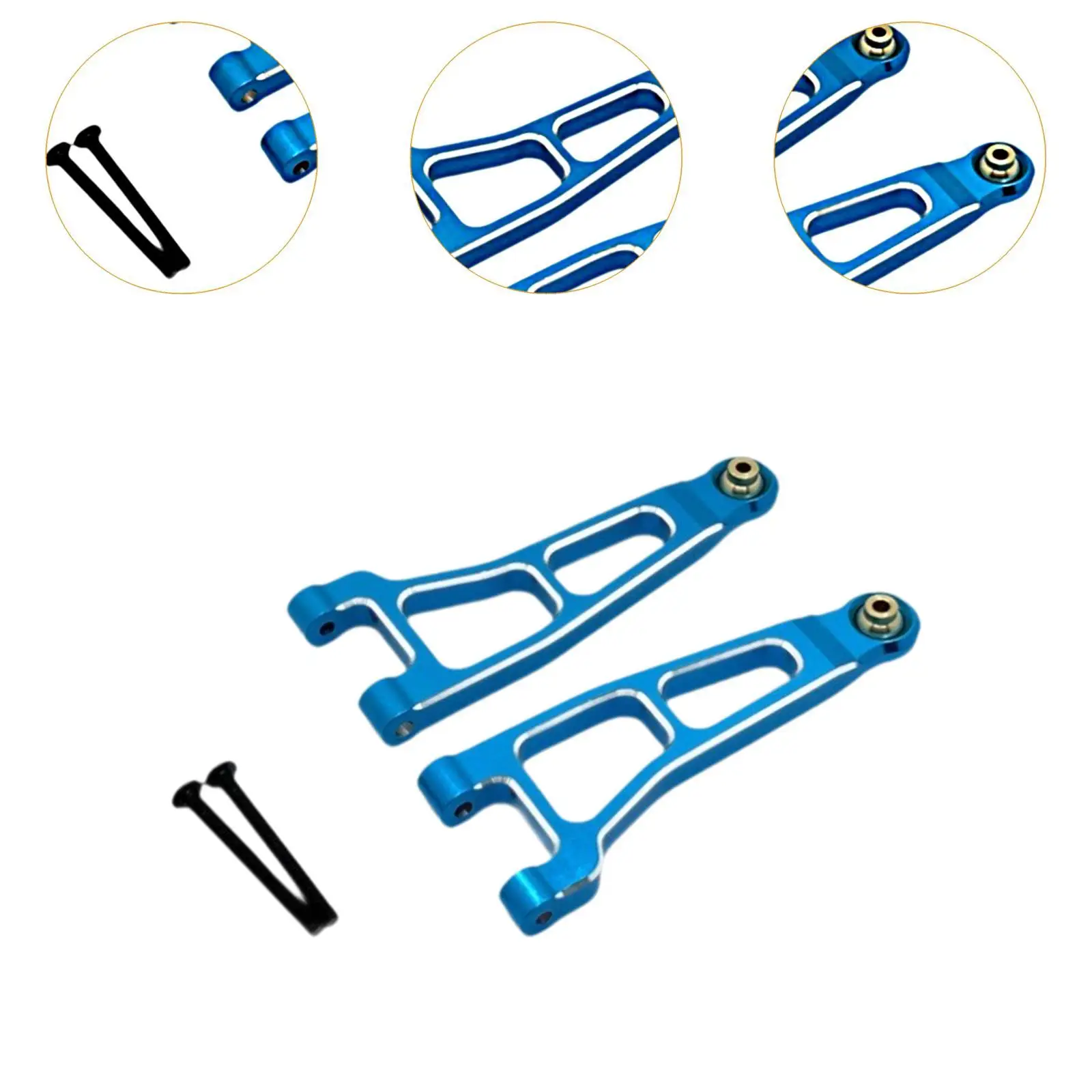 2x 1/12 RC Car Front Swing Arm DIY Replace Parts for UD1201 UD1202 Crawler