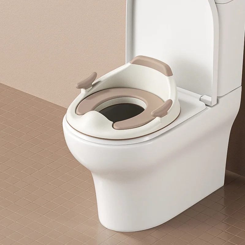 Funda para asiento de inodoro para niños, orinal portátil para niños/niñas, anillo de inodoro antisalpicaduras para niños pequeños, orinal de viaje antideslizante - imagen 4