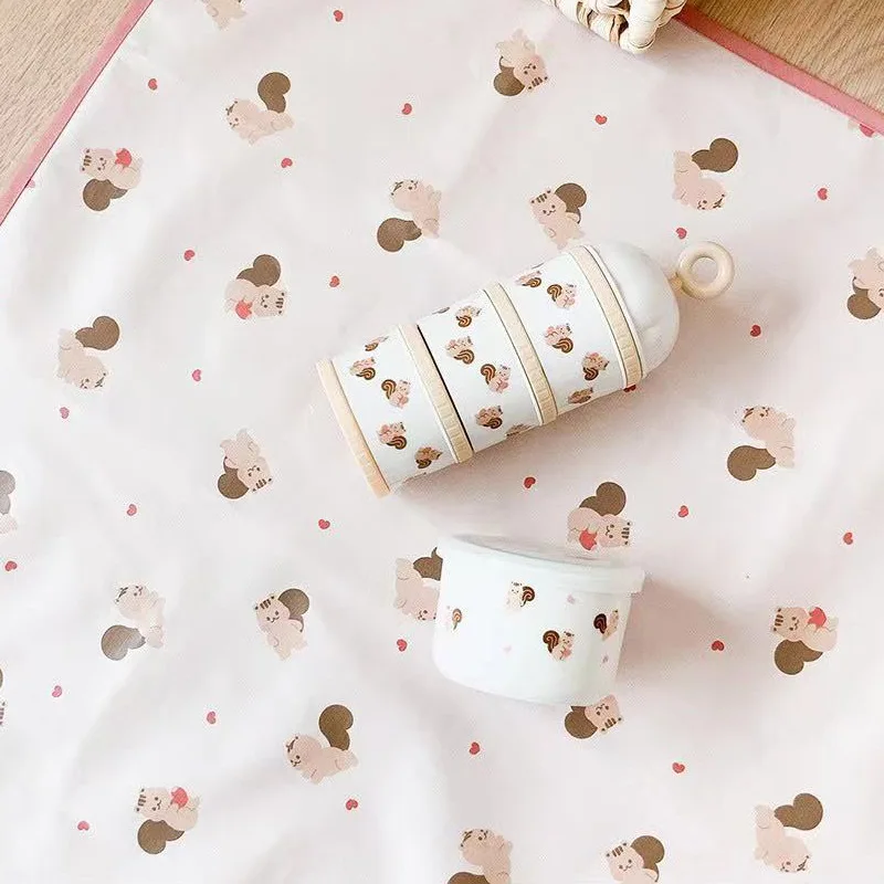 Alfombrilla para cambiar pañales de bebé, impermeable, lavable, almohadilla para orina para recién nacido, accesorios para bebés, forros para cuna, almohadilla para pañales reutilizable - imagen 4