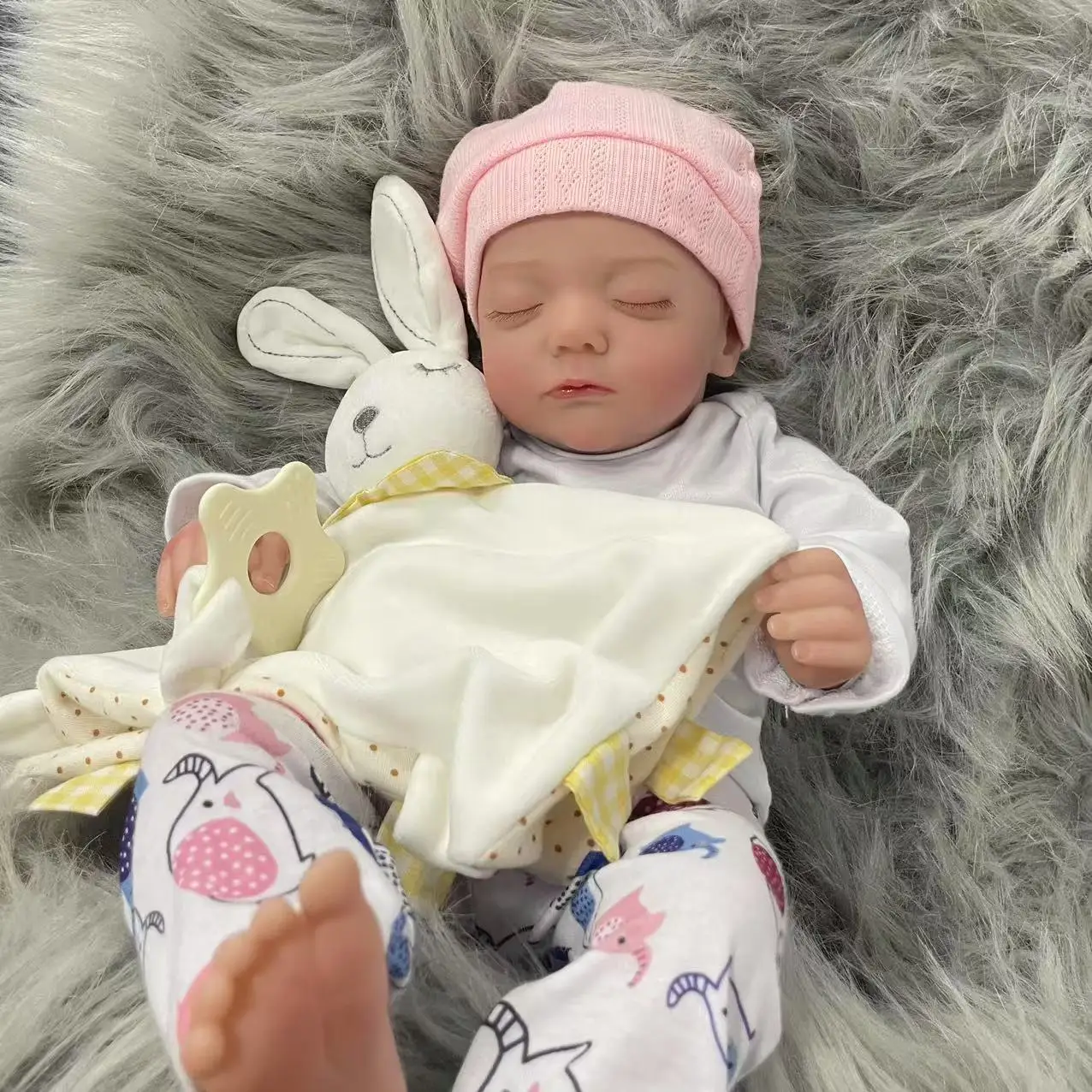 Muñeca Reborn Alessia hiperrealista de piel natural - imagen 5
