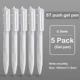 White-5pcs