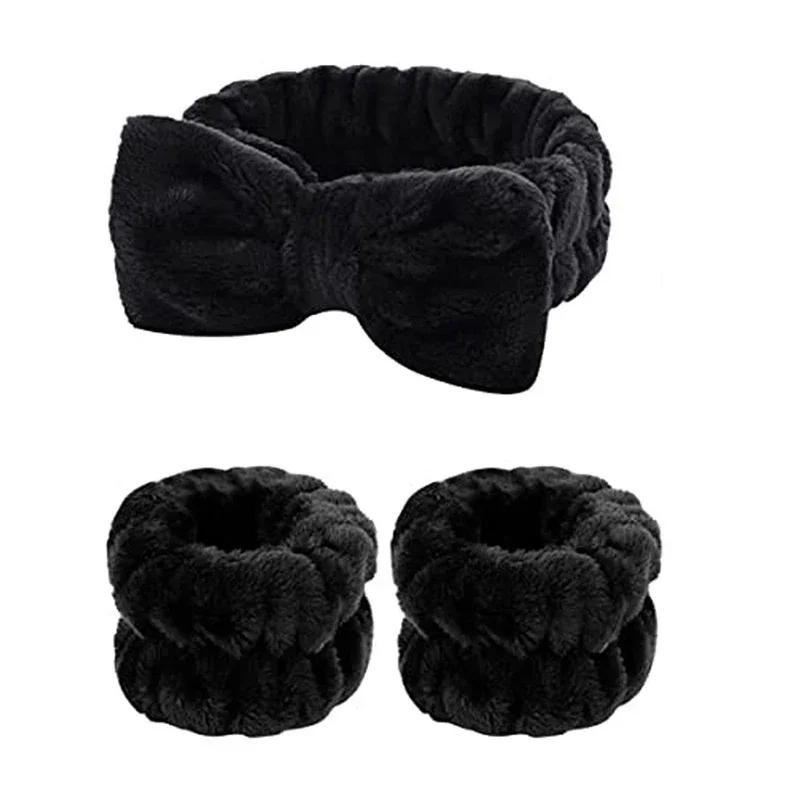 Diadema pulseras diadema maquillaje cuidado del cabello 1/2/3 Uds lavado de cara diadema para lavar su cara bandas para el cabello para mujeres FD01 - imagen 5