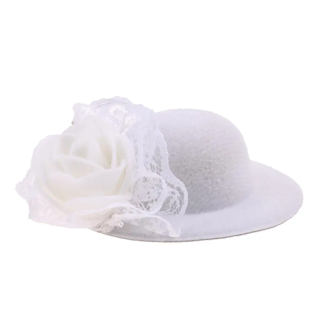 Sombrero de copa clásico para muñeca de tela – accesorio elegante - imagen 4