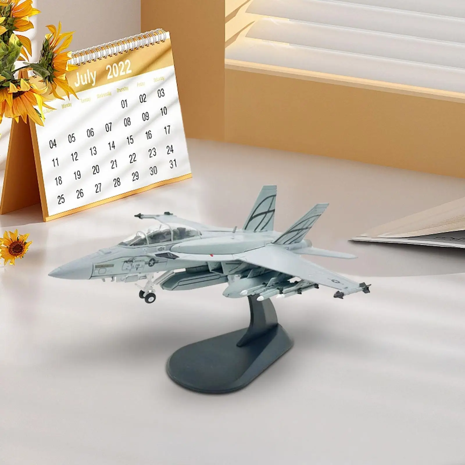 1/100 Scale F/A-18 Plane Alloy Fighter Collections Adults Gifts Display Stand