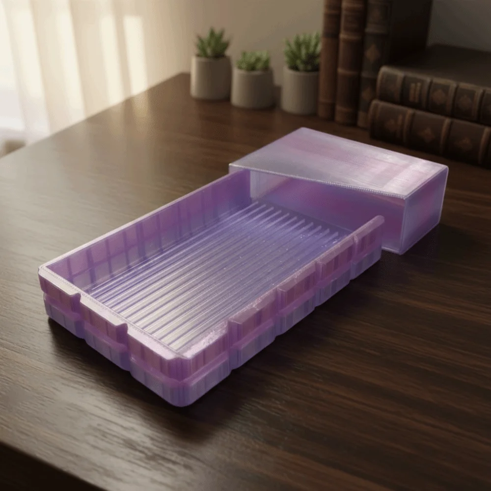 Bandeja organizadora para abalorios con tapa – manualidades DIY - imagen 3