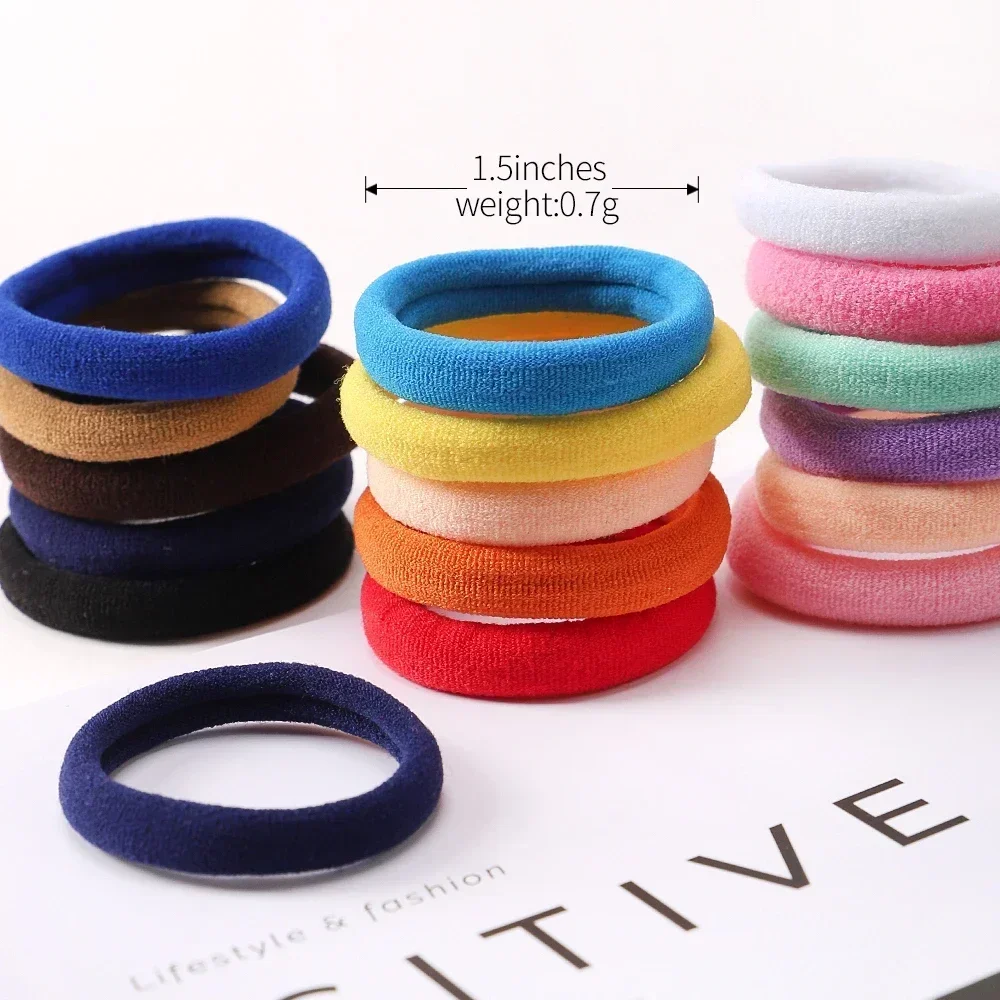 Coleteros elásticos nailon suaves para pelo infantil – Resistentes - imagen 2