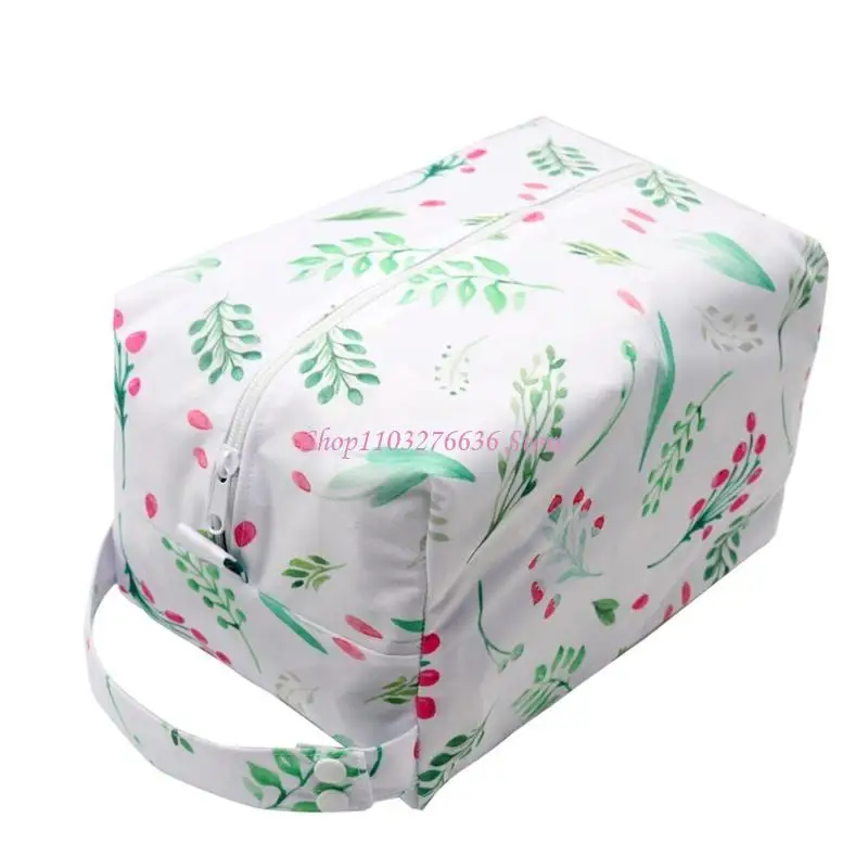 Bolsas secas y húmedas colgantes para cochecito con botones