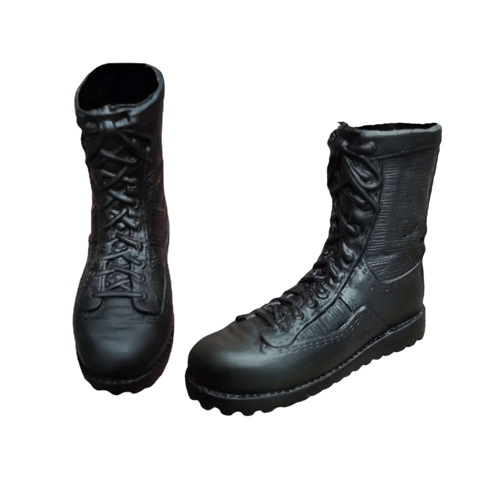 Botas de combate de soldado masculino a escala 1/6, zapatos hechos a mano para juguete HT, cuerpo de figura masculina de 12 pulgadas, modelo de muñeca, figura, accesorios de ropa - imagen 5