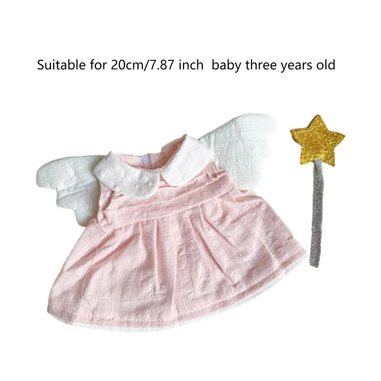 20cm Doll Outfit Collection for Creative Girls Gift DIY Accessories Pendant