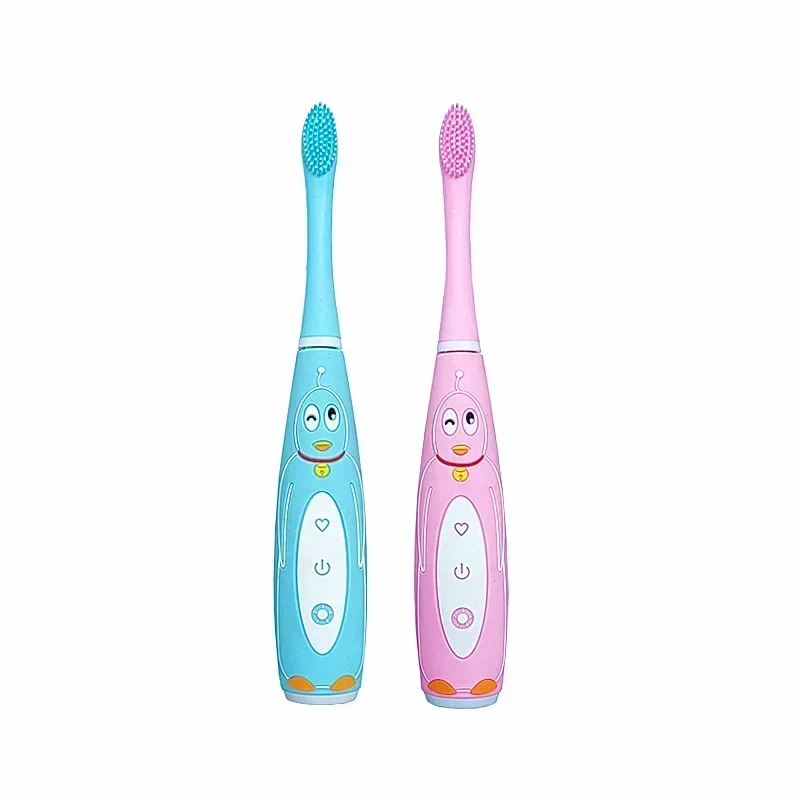 Cepillo de dientes eléctrico infantil con dibujos animados - imagen 4