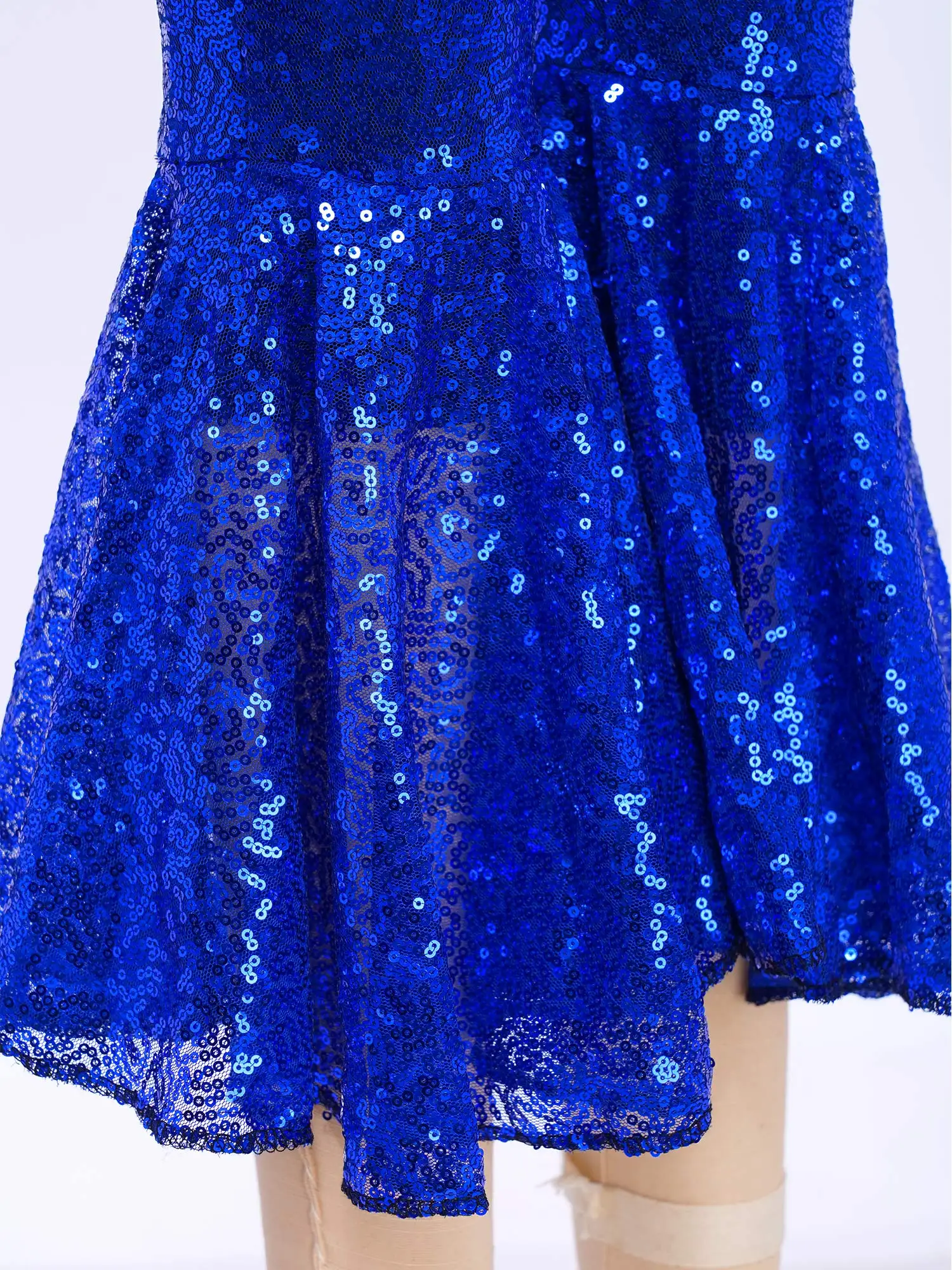 Pantalones acampanados de baile jazz con lentejuelas para adolescentes - imagen 5