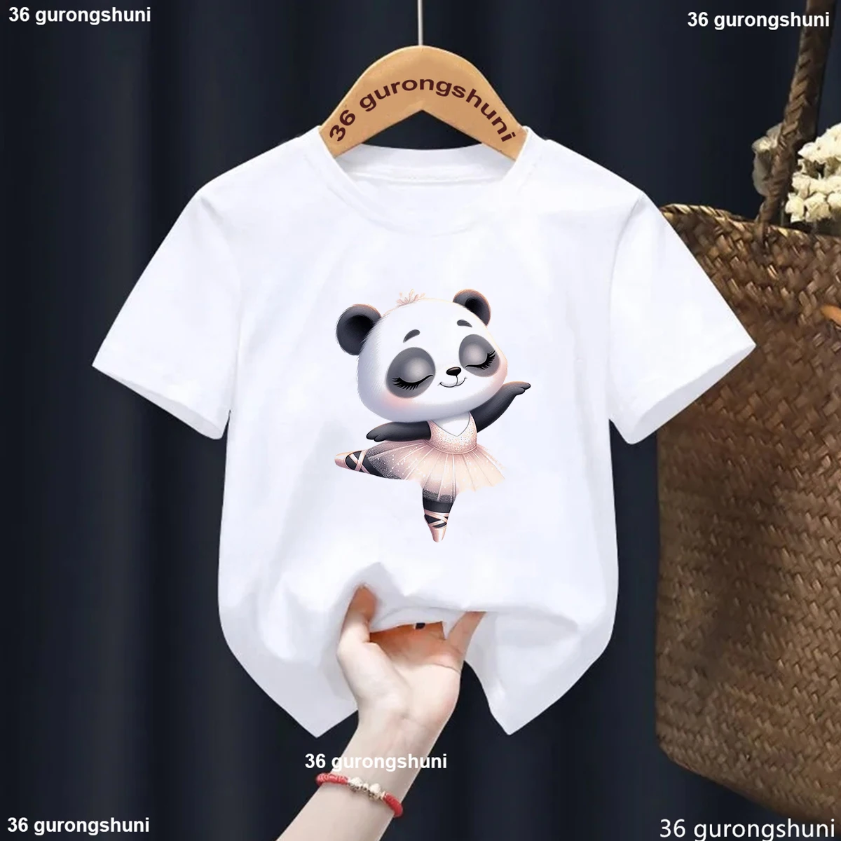 Camiseta estampado animalitos originales para niña - imagen 3
