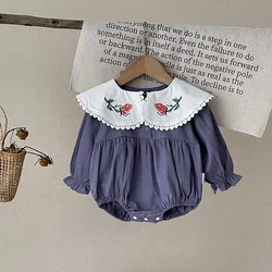 Milangel Body Bebé Cuello Peter Pan Bordado – Puericultura