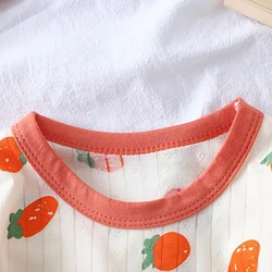 Conjunto de pijama de algodón para bebés y niños con oso