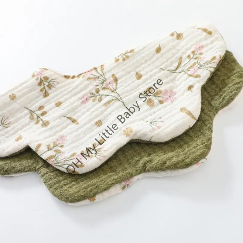 M76C Babista bebé 6 capas para recién nacidos Babero babeo suave y transpirable - imagen 4