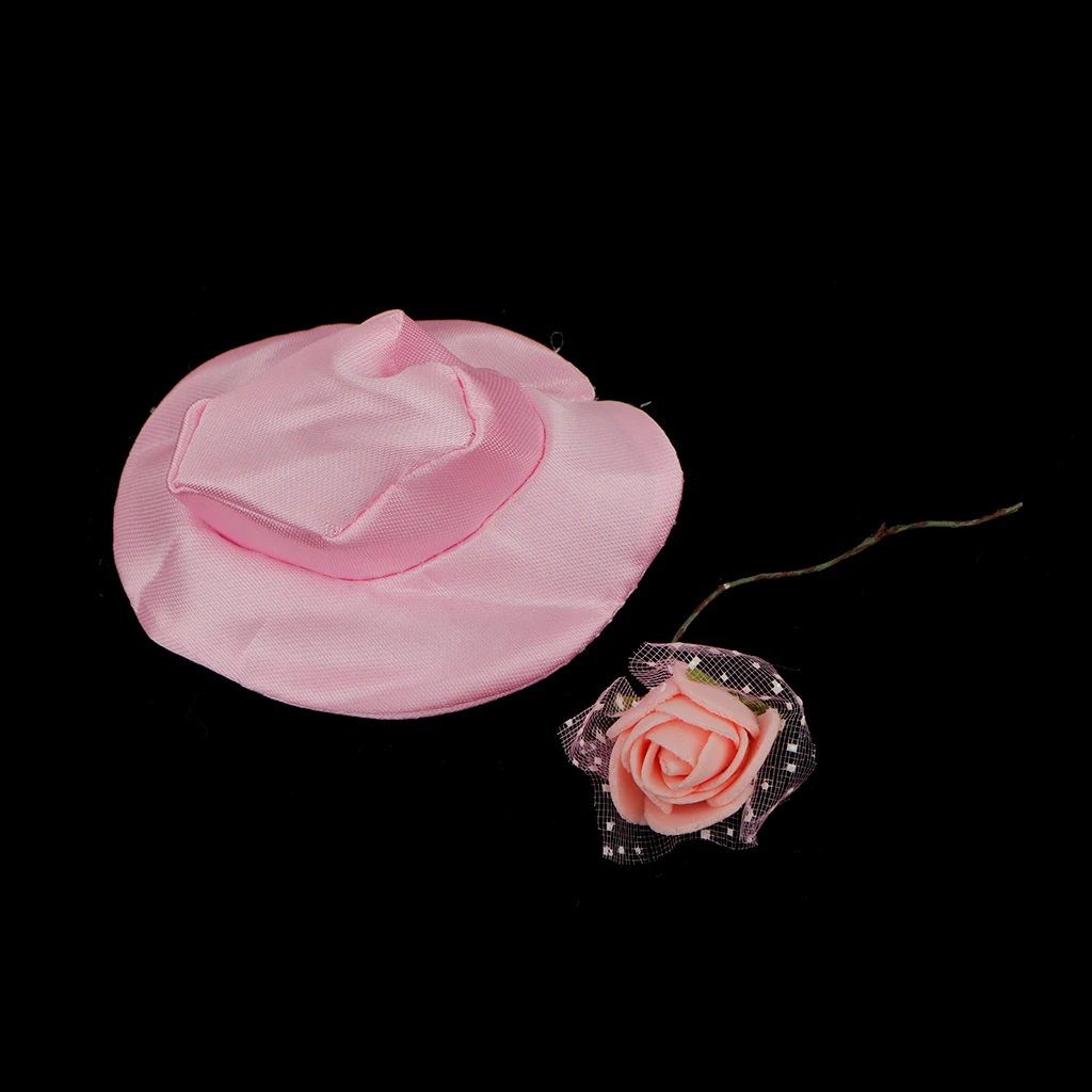 Pink Fashion Handmade Princess Dress Wedding Clothes Gown for Doll