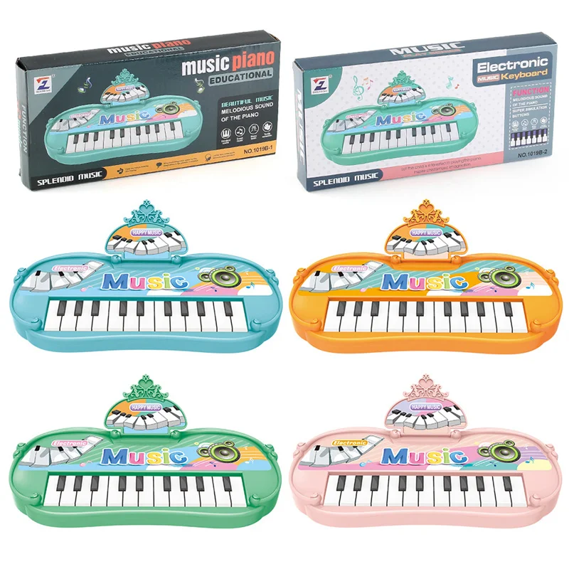 Piano de juguete Musical de 13 teclas, teclado de sonido, instrumento musical eléctrico, juguetes educativos para edades tempranas de desarrollo para niños, regalos - imagen 5