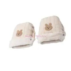 Manoplas cochecito invierno impermeable forro suave niños