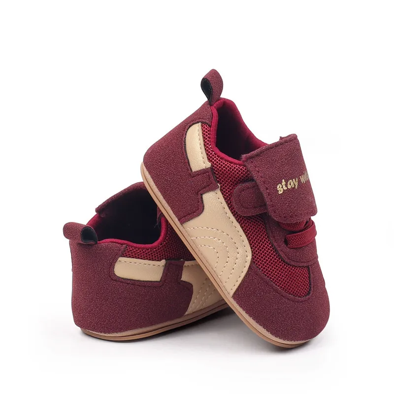 Venta caliente de zapatos deportivos casuales para bebés primavera otoño niñas niños suela de goma antideslizante primeros caminantes zapatos infantiles de alta calidad - imagen 3