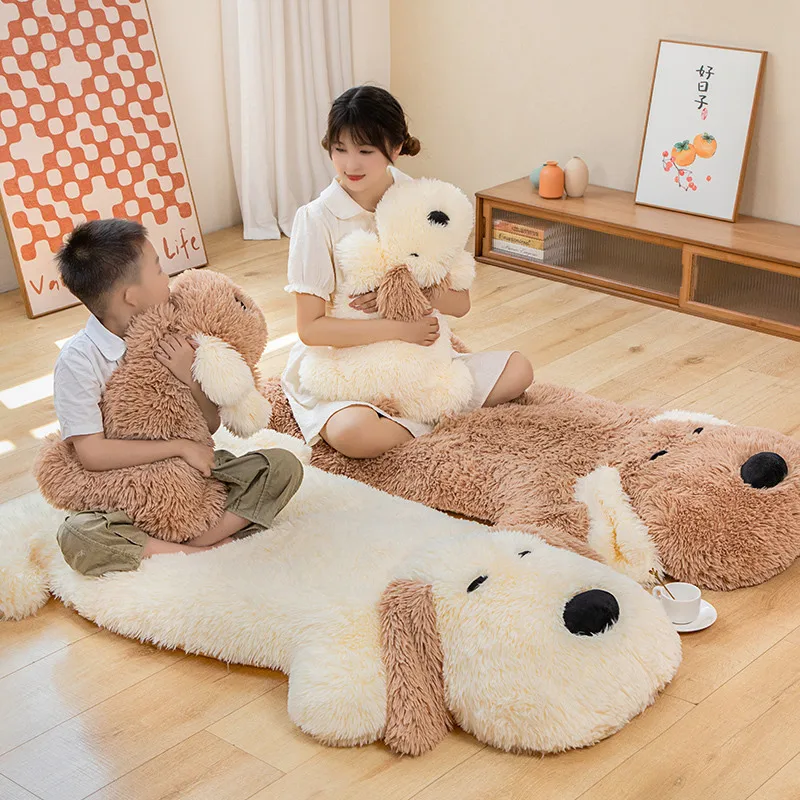 Peluche perro gigante almohada suave esponjoso acogedor para niños - imagen 2