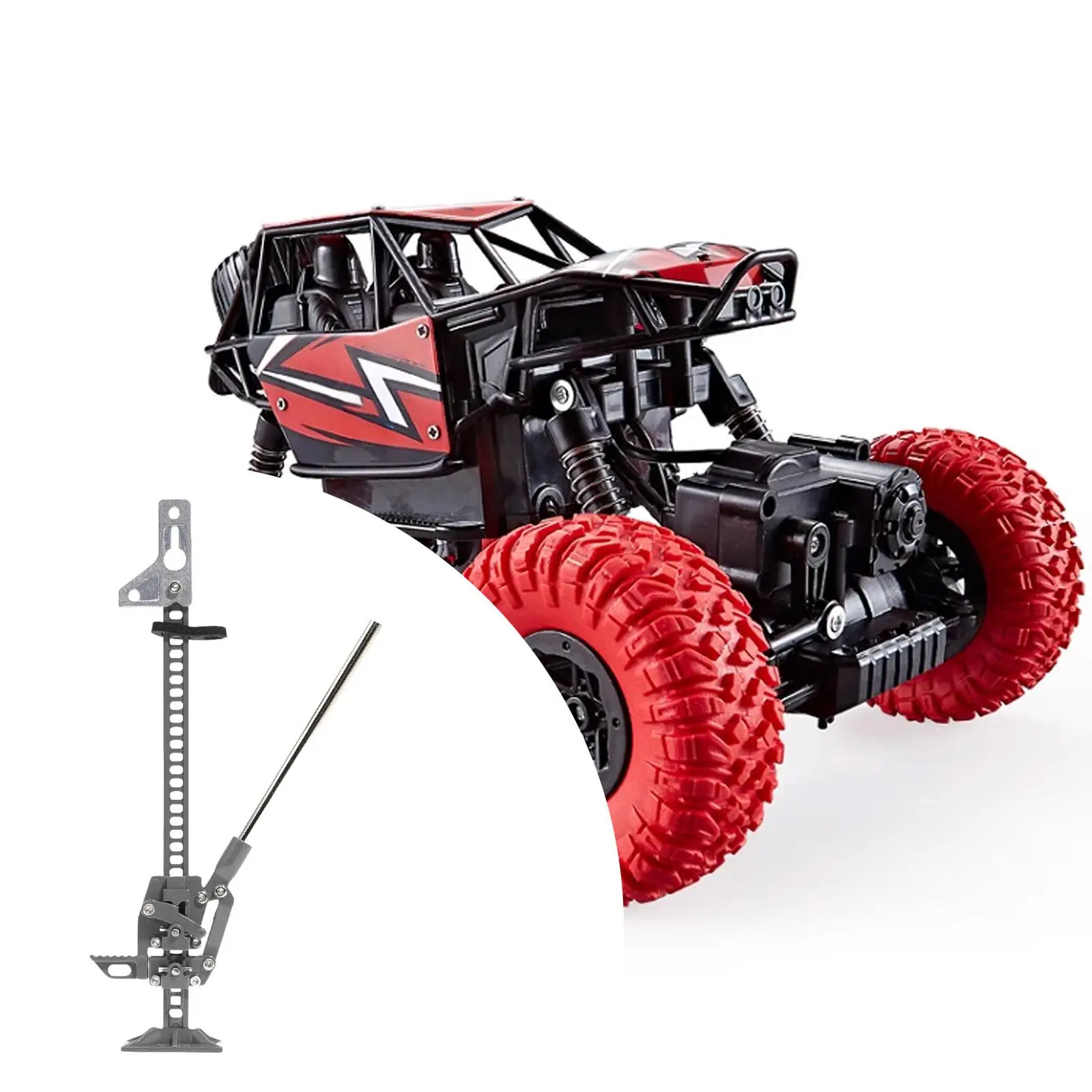 1/10 Scale Lift Jack Adjustable Jack Stand RC Vehicle Accessories for Controlled Toys