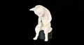 white cat