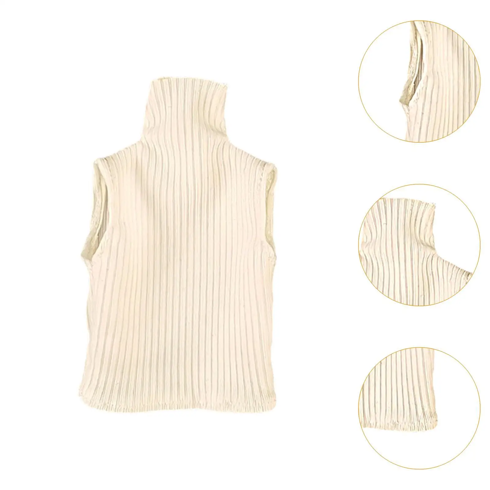 1/12 Male Doll Vest Fashion Doll Clothing Action Figure Clothes Doll Dress up for 6 inch Male Action Figures Body Doll Accessory