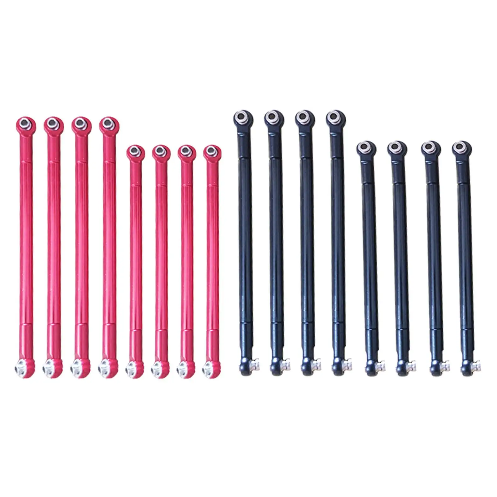 RC Pull Rod Replacement RC Tie Rod RC Car Accessory Metal Pull Rod for MN86S MN128 1:12 RC Accessory Upgrade Parts Model Car