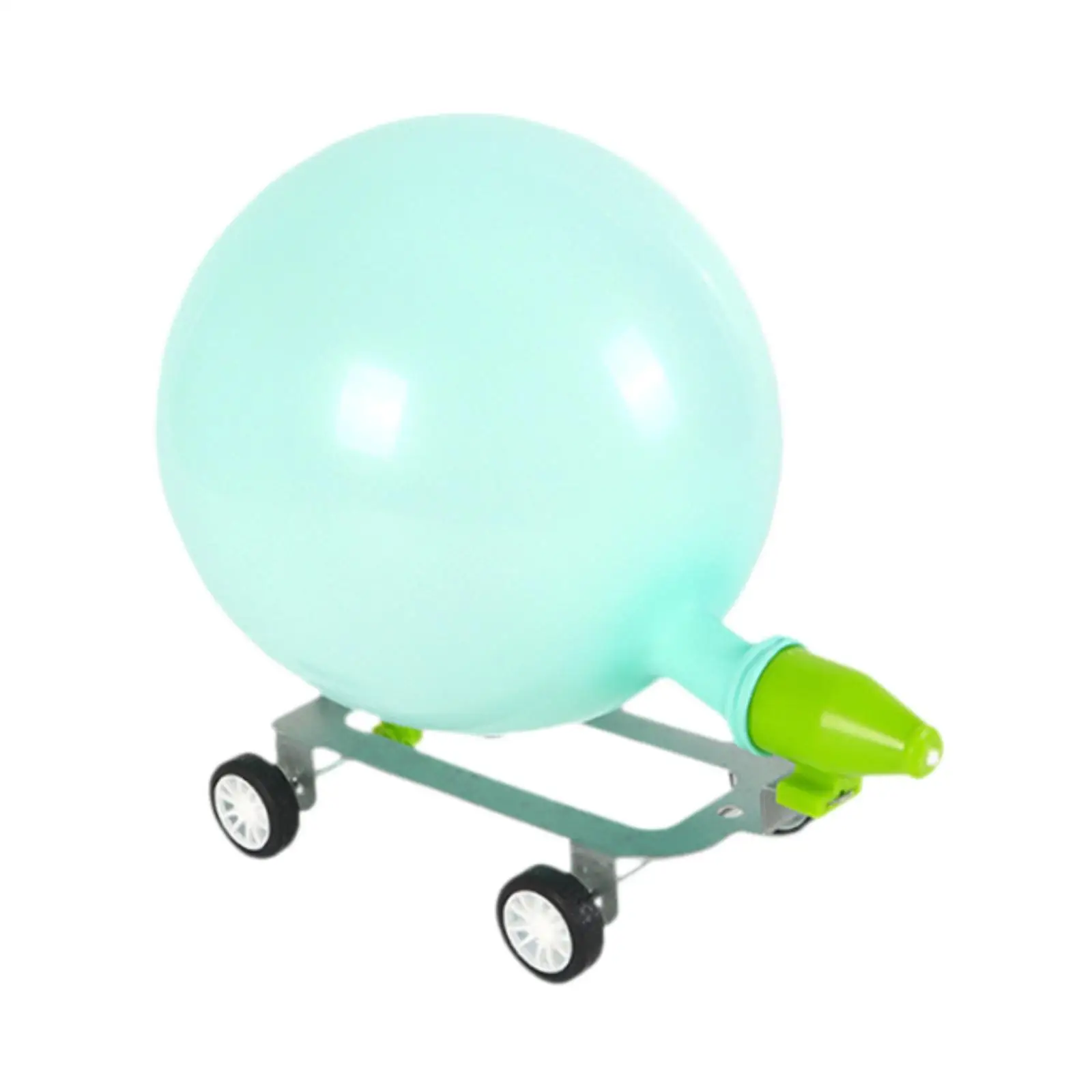DIY Balloon Car Building Toy 3D Puzzle Homeschool Projects Balloon Powered Car Scientific for Kids Friends Teachers Students Men
