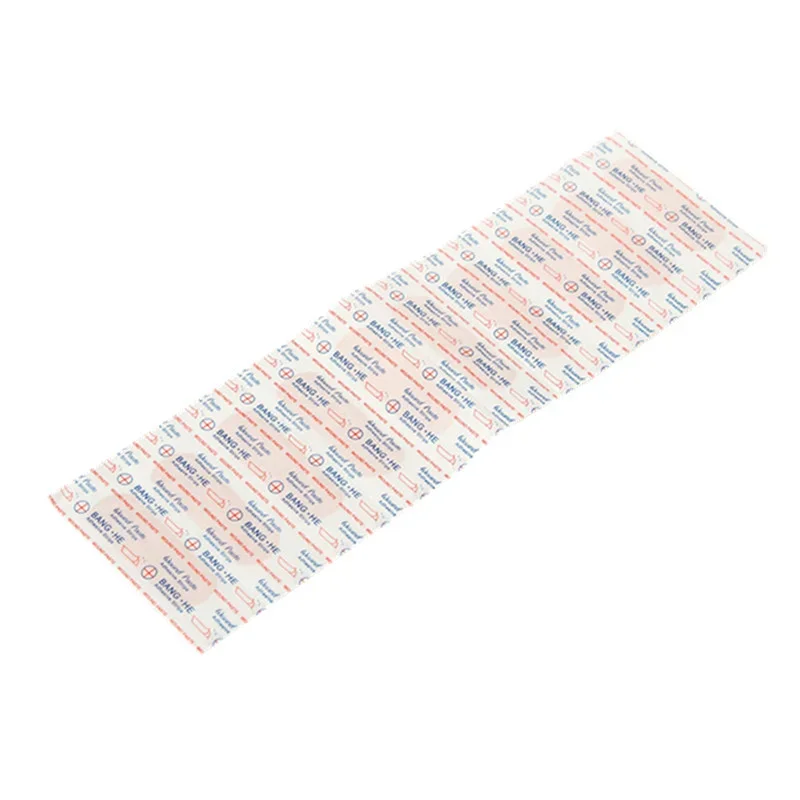 100 unids/set tirita impermeable para bebé 4 formas tiras de primeros auxilios vendaje para heridas yeso parche para la piel cinta vendajes adhesivos Wpundplast - imagen 3