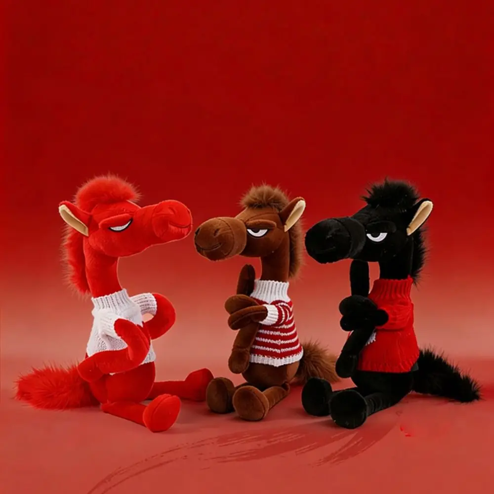 Caballo de peluche suave para niños – 30 cm - imagen 2