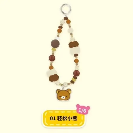 Caja sorpresa Rilakkuma Maihe con llavero y correa para móvil - imagen 2