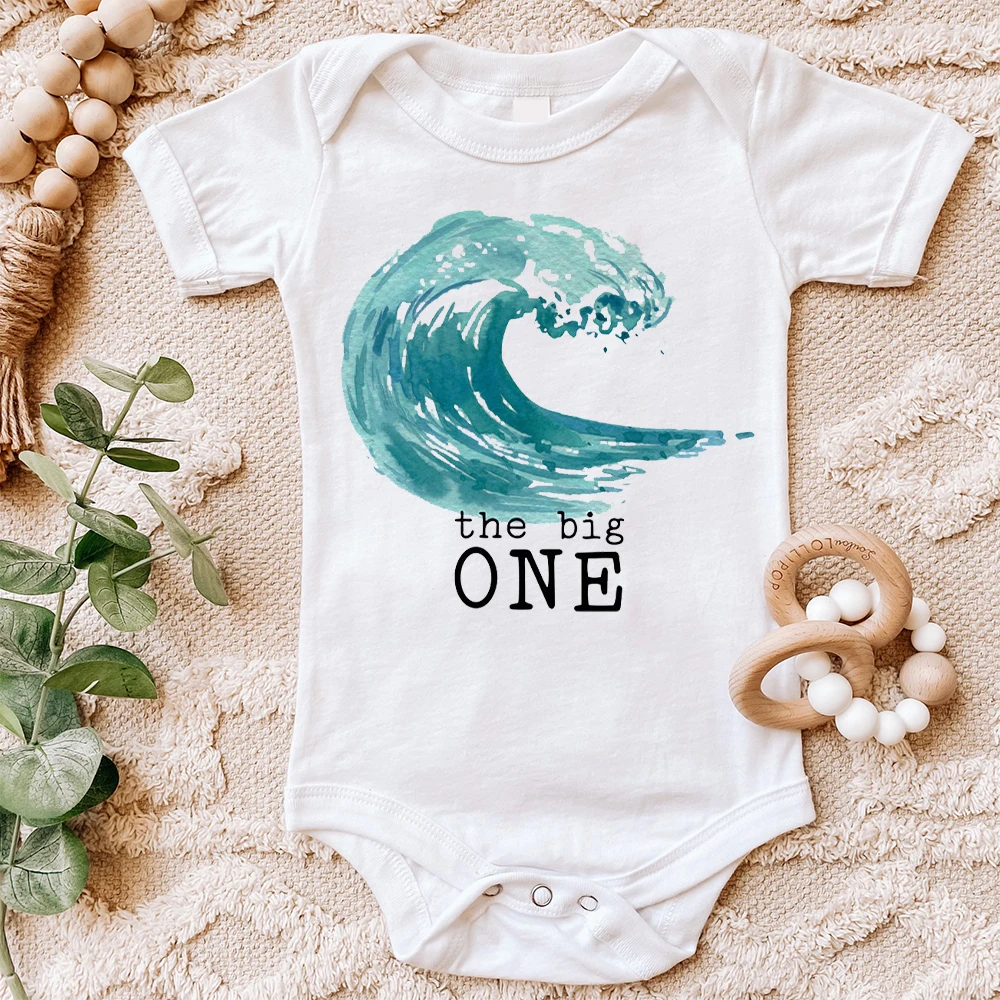 Body de Surf para bebé, Pelele de verano para primer cumpleaños, peleles grandes para bebé, ropa bonita para niño y niña, mono de vacaciones para bebé, regalo
