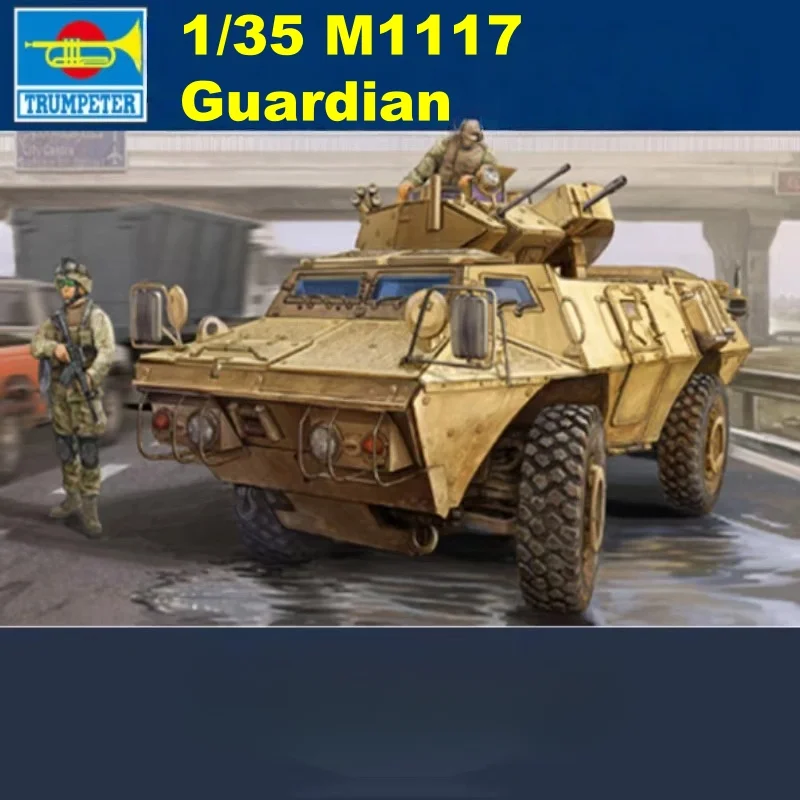 TRUMPETER 1/35 M1117 guardián vehículo de seguridad blindado montaje de plástico rompecabezas modelo de juguete
