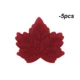 5Pcs Maroon